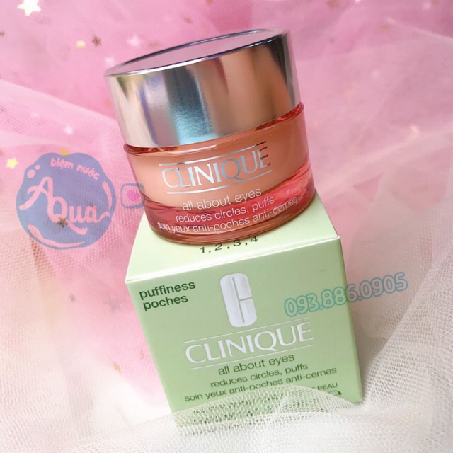 [15ml] Kem dưỡng mắt Clinique All About Eyes