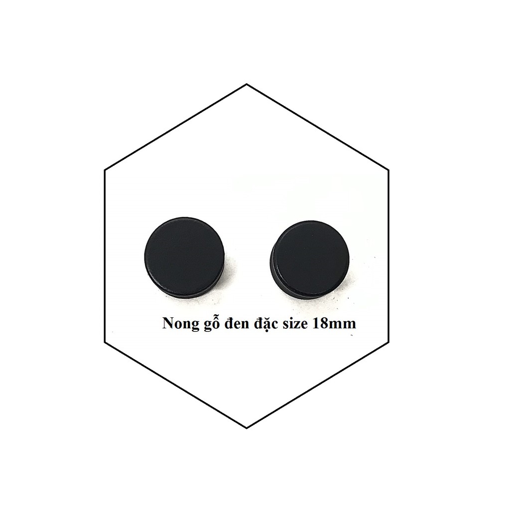 Khuyên nong gỗ đặc