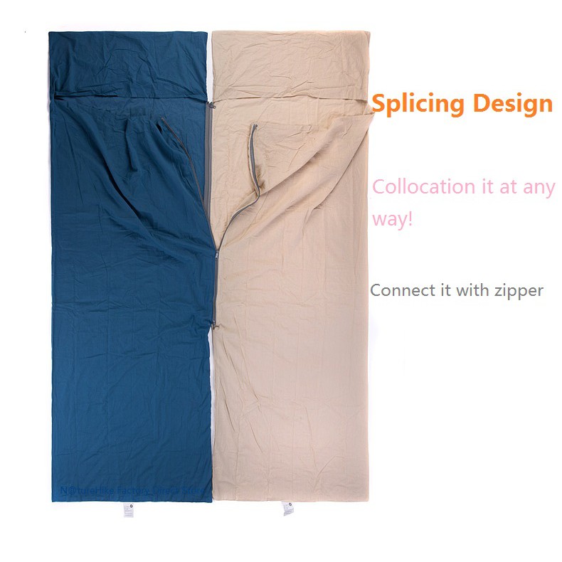 Túi ngủ cotton mùa hè NatureHike NH15S012-D/ NH15S012-E | BigBuy360 - bigbuy360.vn