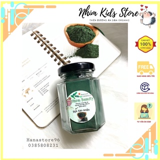 [Làm đẹp] Bột tảo xoắn Spirulina đắp nạ dưỡng da, phi kim spa