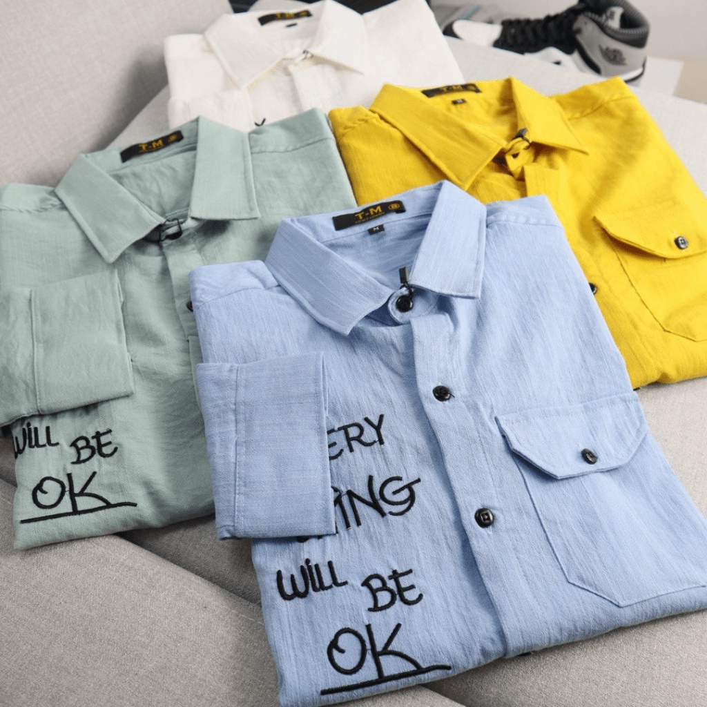 (HCM) ÁO SƠ MI NAM DÀI TAY PHONG CÁCH SOÁI CA THỜI TRANG HÀN QUỐC FORM CHUẨN TÔN DÁNG CHO CÁC ANH EM KME STORE