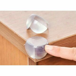 Set 4 miếng bọc góc bàn silicon, bịt góc bàn