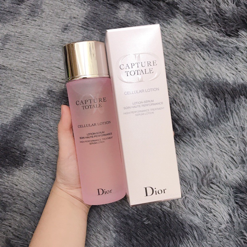 Nước Hoa Hồng ❣️FREESHIP❣️ Nước Hoa Hồng Dior Capture Totale Cellular Treatment Serum Lotion