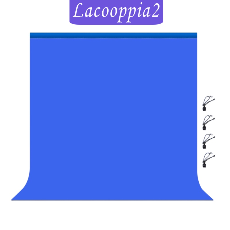 [LACOOPPIA2] Dualsided Matte Cloth Photography Solid Color Backdrop Background for Photoshoot Photo Studio Televison High Density Screen Recording Dustproof