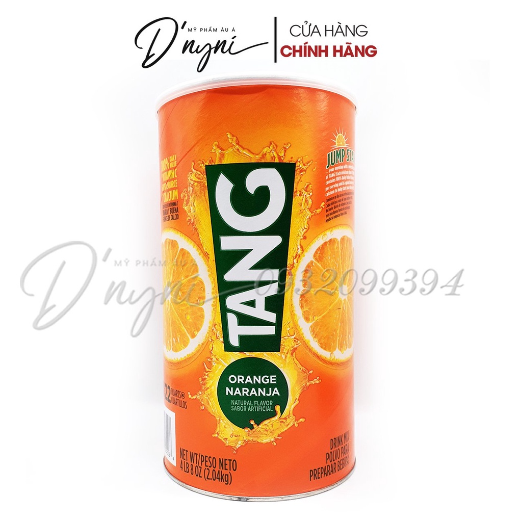 Bột Pha Nước Cam Tang 2.04kg của Mỹ