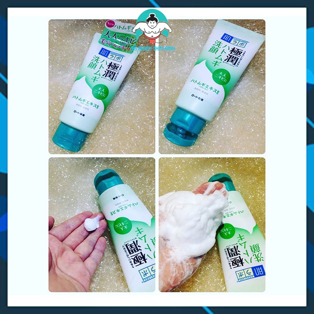 Sữa rửa mặt dưỡng ẩm sáng da Hada Labo Gokujyun Nhật Bản
