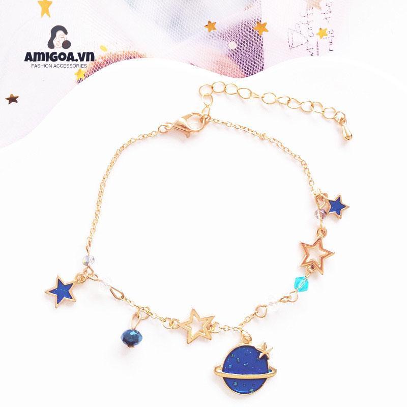 【amigoa.vn】Vòng Tay Pha Lê Đa Năng Hình Hành Tinh Ngôi Sao Mộng Mơ Đơn Giản Cho Nữ