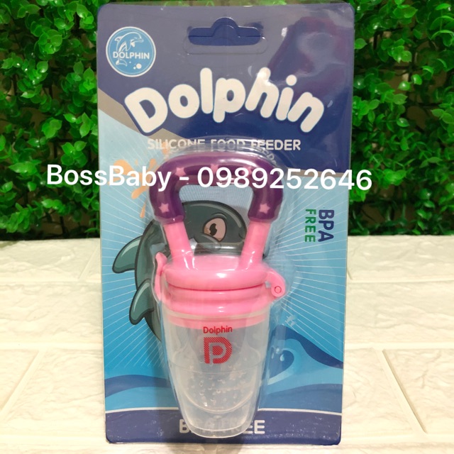 Túi nhai silicone Dolphin