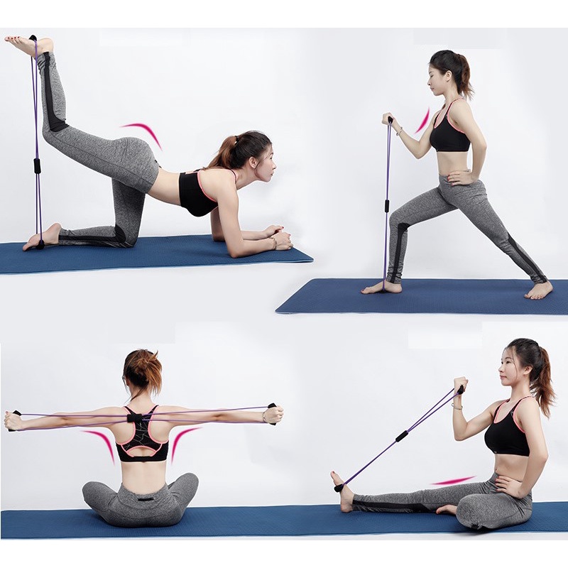 Dây Kéo Đàn Hồi Tập Gym, Yoga Số 8 ANFIT Đa Năng Siêu Bền