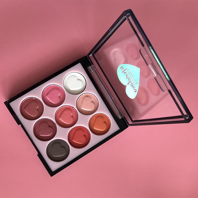 [Hàng mới về] Bảng phấn mắt lấp lánh 9 màu chống thấm nước lâu trôi