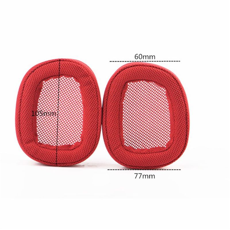 2PCS Net Mesh Earpads Ear Cushion Cup for Logitech G433 G233 G-pro Headphones