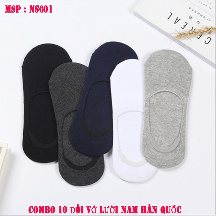SIÊU RẺ Combo 10 Đôi Tất Nam Hàn Quốc Đẹp NS60011