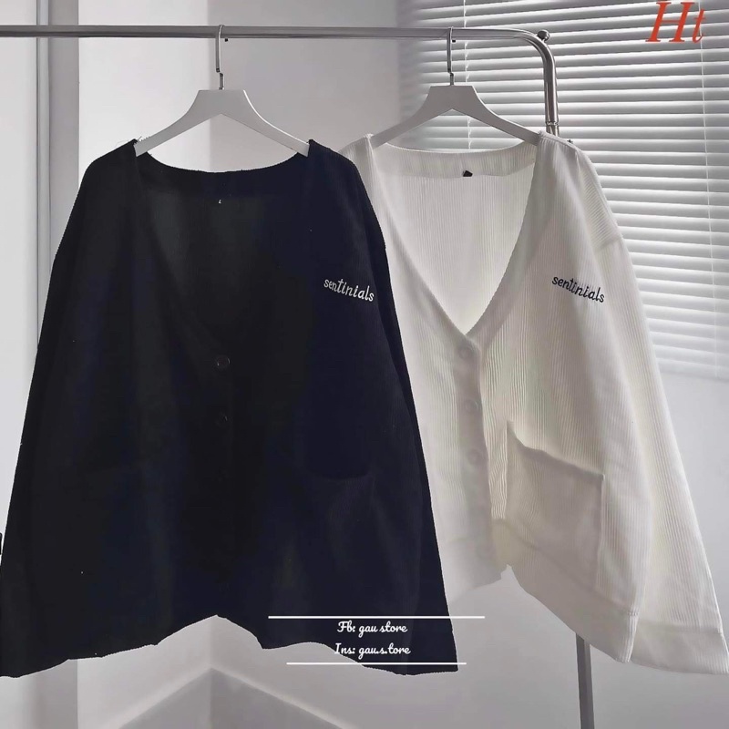 Áo cadigan senti HT12