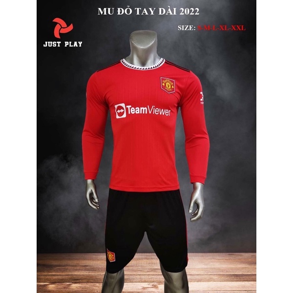 BỘ ĐỒ ĐÁ BANH MU TAY DÀI