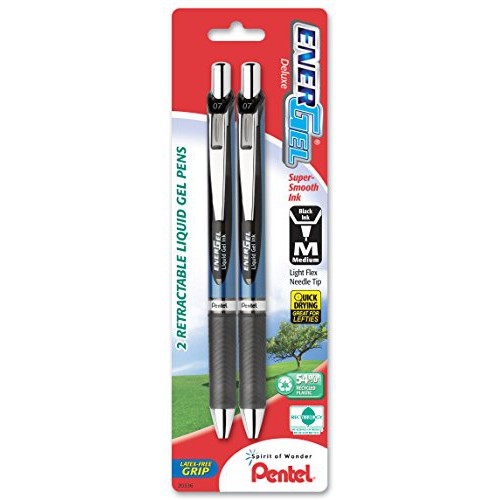 Pentel EnerGel ROLLERGEL Bút 0.5mm-0.7mm - Đen BL77