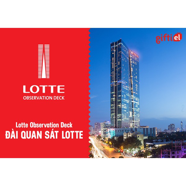 Hà Nội [Voucher] Vé tham quan Đài Quan Sát LOTTE