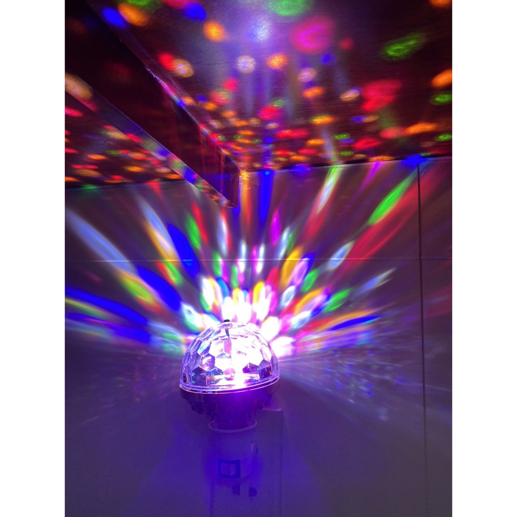 Đèn Led Vũ Trường, Đèn Laser 7 Màu, Vũ Trường, Bar, Sân Khấu, Dân Bay + Tặng Kèm Đuôi Cắm Công Tắc