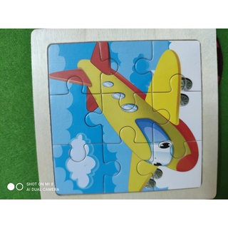 Tranh gỗ ghép 9 miếng cho bé