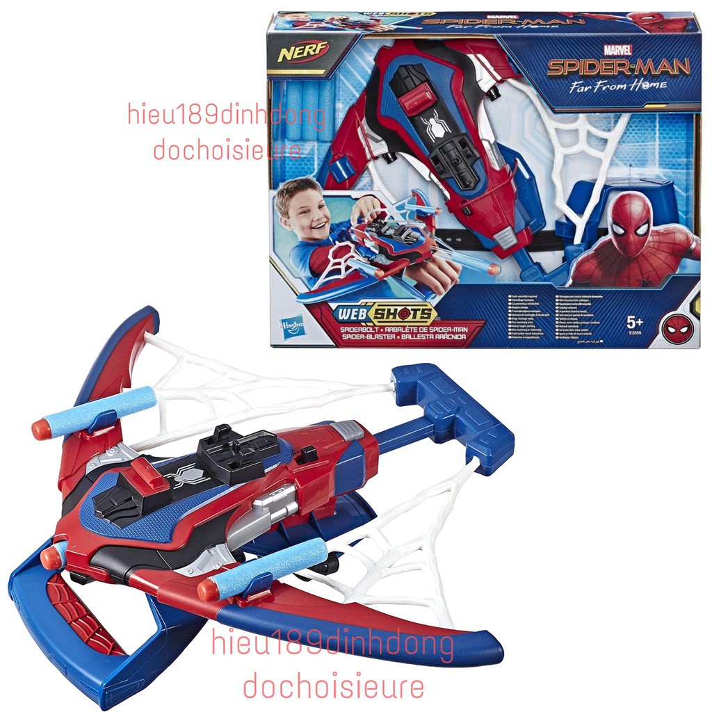 cung nhện spider man chính hãng full box hasbro