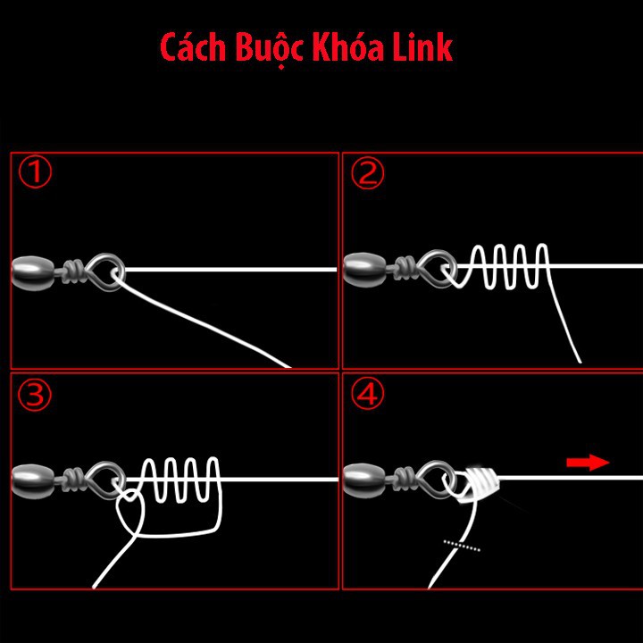 Khóa Link Câu Cá Chữ B Vừa 20 chiếc - Sanami Fishing