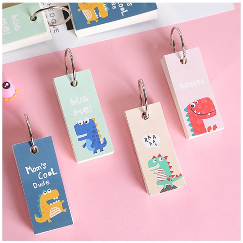 Sổ tay mini giấy rời xé được có móc cho học sinh