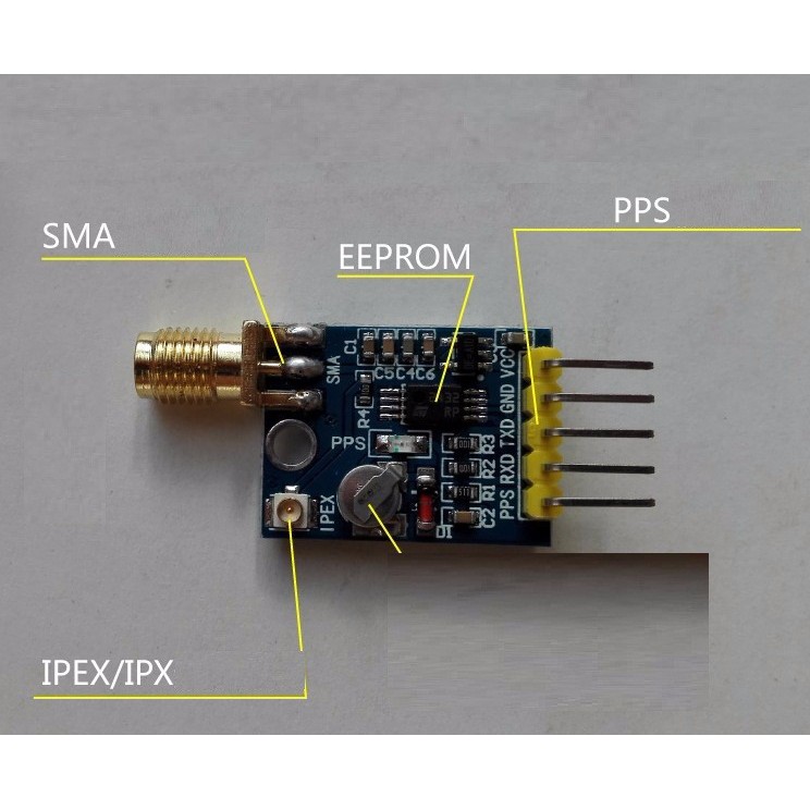 Module GPS Ublox NEO 6M V2 kèm anten [HTE Quy Nhơn CN2]