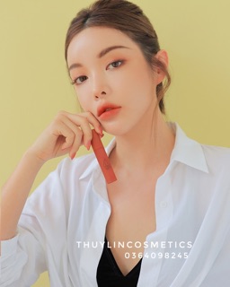 son kem lì 3CE Blurring liquid lip siêu lì
