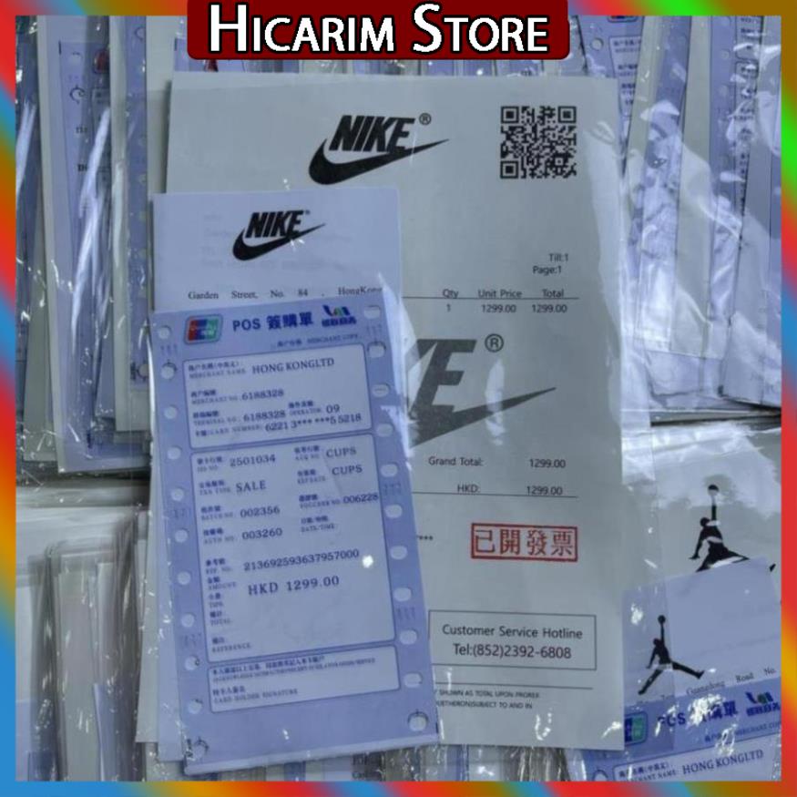 Giấy Tờ Bill Hãng Giày Sneaker Đầy Đủ