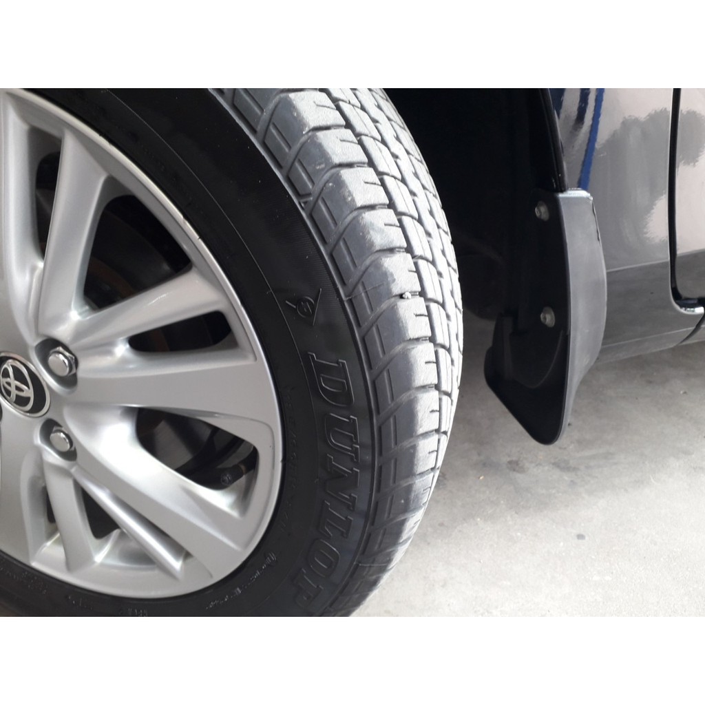 Bộ 4 chắn bùn theo xe Vios đời 2014 2015 2016 2017 2018 2019 2020