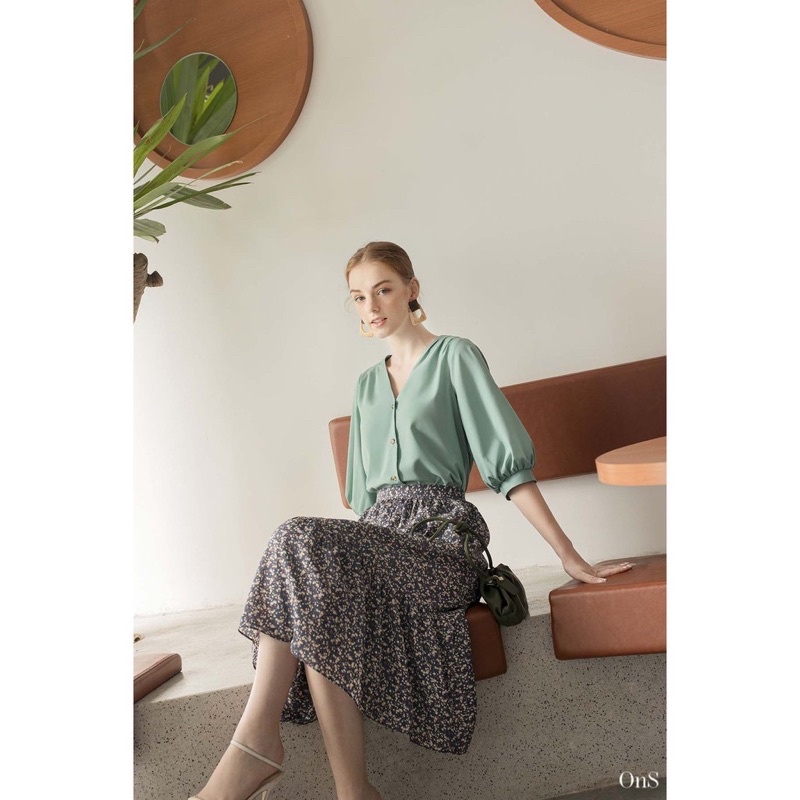 Áo sơ mi Oyster sna size XS