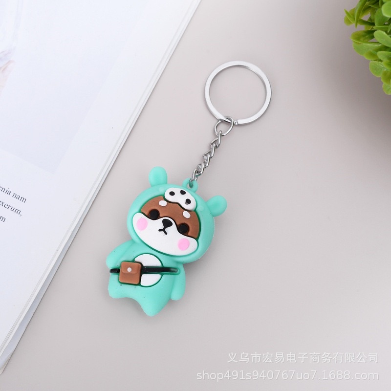 Móc Khoá Chú Chó Shiba Siêu Dễ Thương - Móc Treo Cỡ Lớn/ Đủ Mẫu