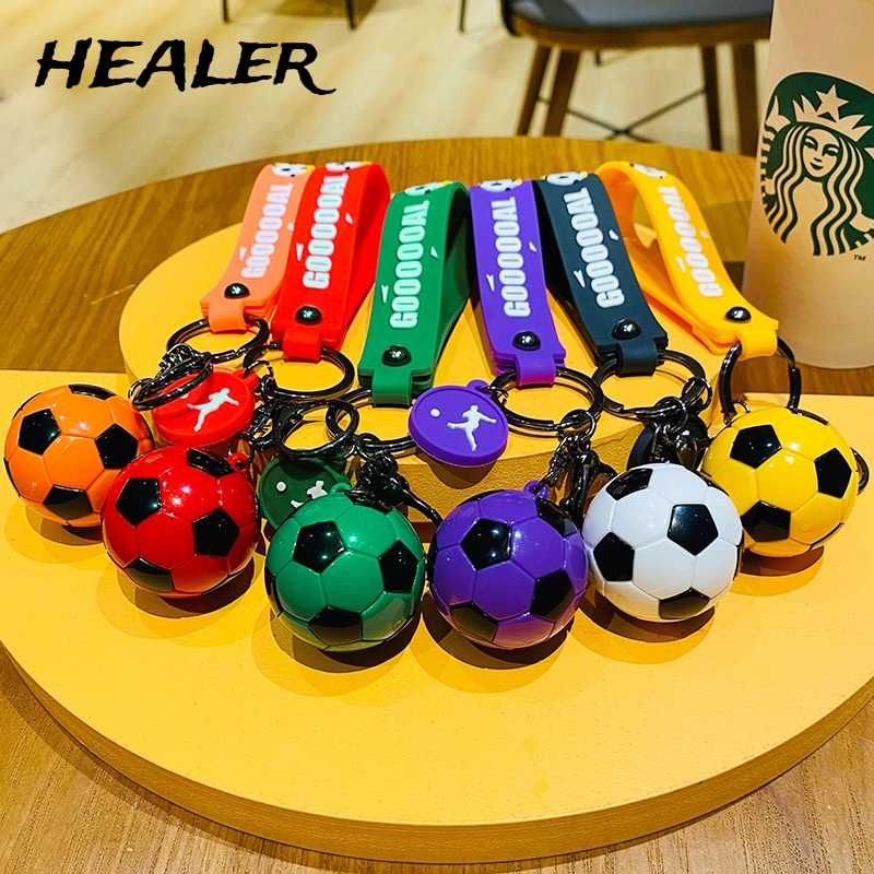 Móc Khóa Hình Quả Bóng Đá Nhỏ Dễ Thương Sáng Tạo