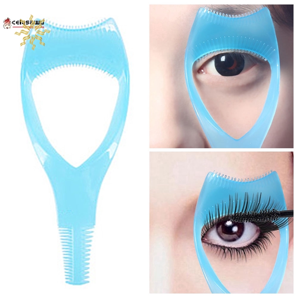 Dụng cụ nhựa hỗ trợ chải mascara uốn cong mi độc đáo LQZ | BigBuy360 - bigbuy360.vn
