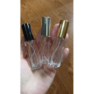 Chai chiết nước hoa vàng đen bạc 9ml lọ chiết nước hoa lọ chiết nước hoa 10ml lùn