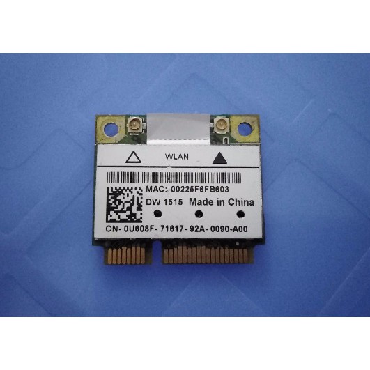 Card wifi laptop DELL dòng DW-1xxx, card mạng không dây