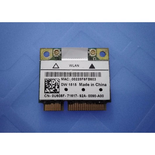 card wifi laptop DELL dòng DW-1xxx, card mạng không dây