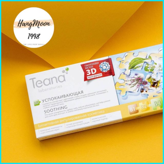 Serum Teana B3, GIẢM VIÊM, MỜ THÂM MỤN