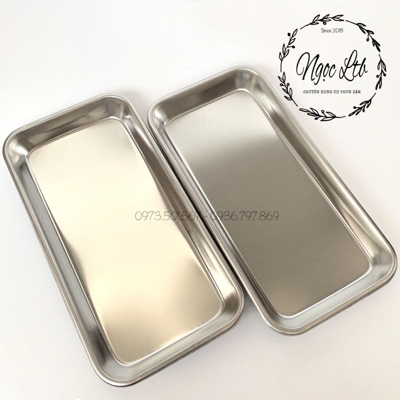 Khay Inox Hcn Dùng Trong Phun Xăm, Spa