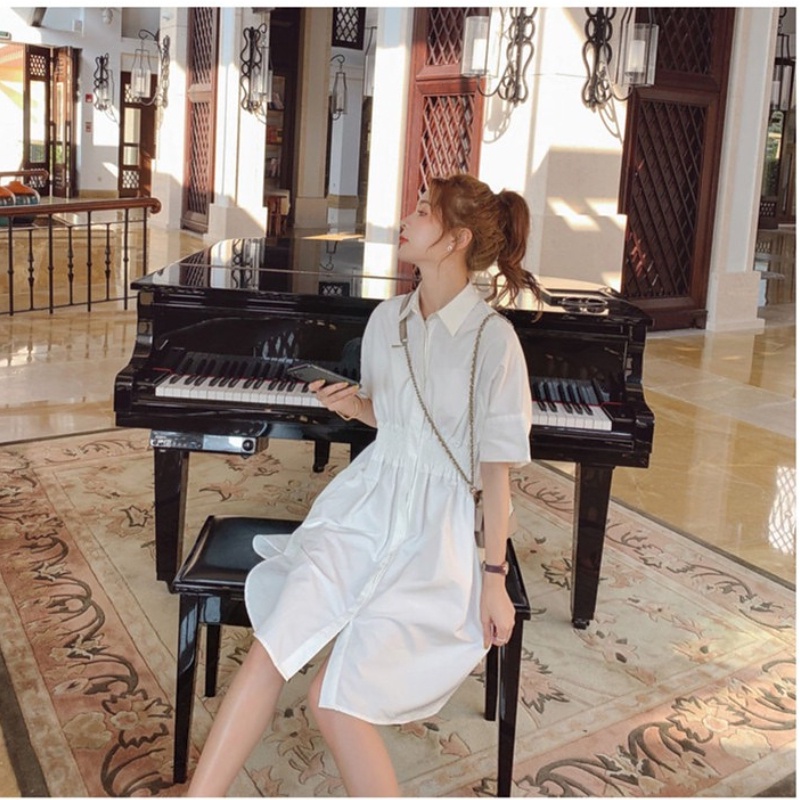 Đầm Sơ Mi Thời Trang Mùa Hè Dành Cho Nữ
