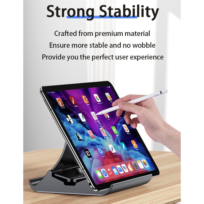 Giá Đỡ Laptop / Máy Tính Bảng 2 Trong 1 Dạng Đứng Tiện Dụng