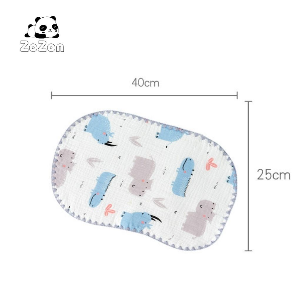 Gối Cho Bé Sơ Sinh Zozon , Cho Trẻ Em Từ 0 Tháng Tuổi Gối Xô 10 Lớp Em Bé Nằm Hàn Quốc Chống Méo Đầu,bẹp Đầu Trào Ngược