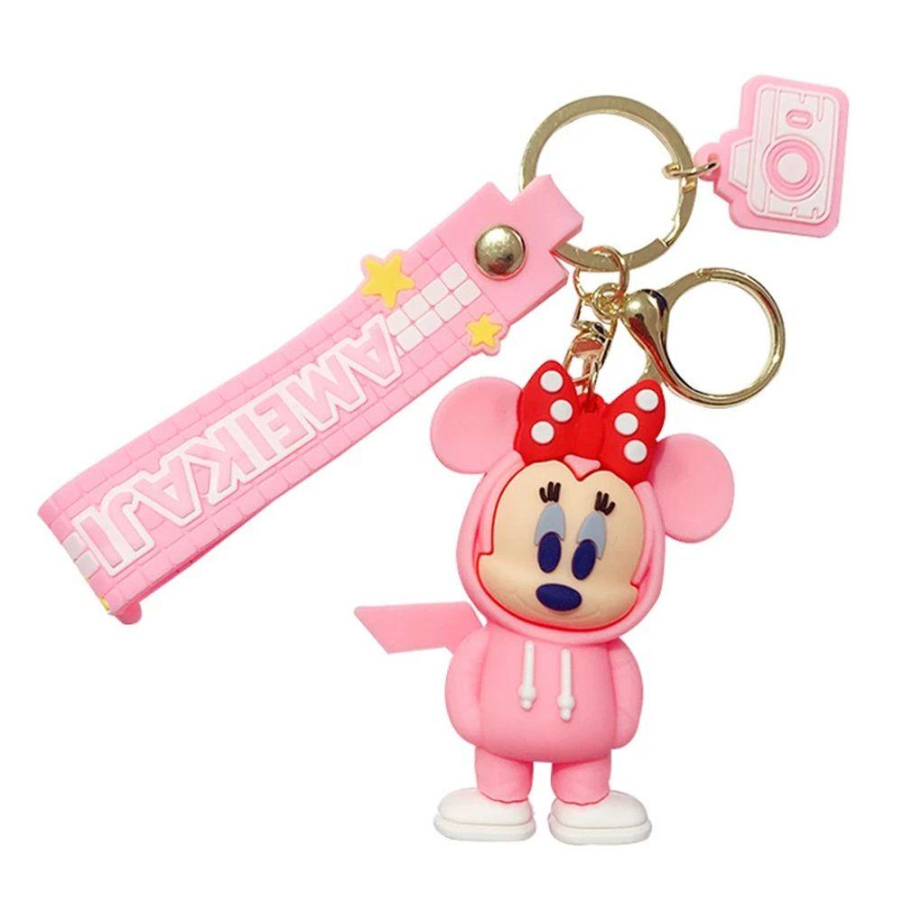 Móc Khóa Hình Chuột Mickey Minnie Dễ Thương