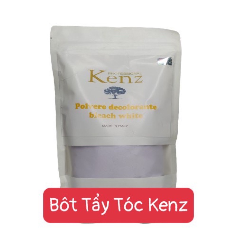 Bột tẩy tím Kenz Tím 500ml cao cấp - Hỗ trợ thuốc nhuộm tóc
