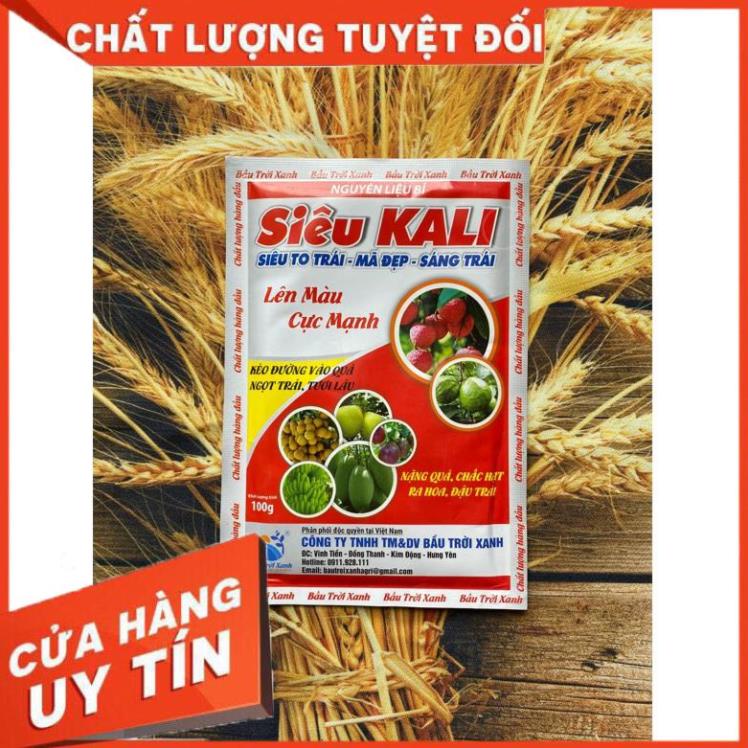 PHÂN BÓN KALI⚡️HÀNG CHÍNH HÃNG,GIÁ SIÊU TỐT⚡️SIÊU NGỌT-SÁNG MÃ-TO QUẢ, TO CỦ, CỨNG CÂY, MÀU TƯƠI LÂU, MỌNG NƯỚC 2
