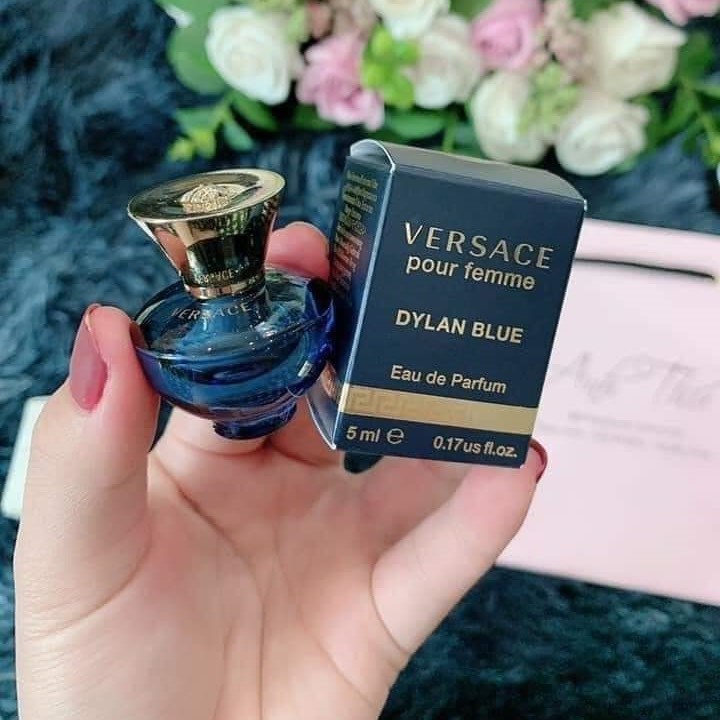 Nước hoa Versace Pour Femme Dylan Blue EDP 5ml (Như Hình)