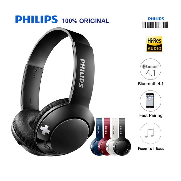 Tai nghe Bluetooth Philips shb3075 tích hợp mic