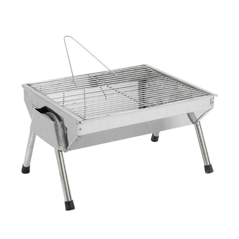 Bếp nướng than BBQ inox cỡ nhỏ, T35