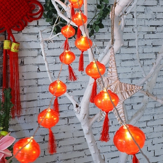 Dây Đèn Led Hình Lồng Đèn Đỏ Trang Trí