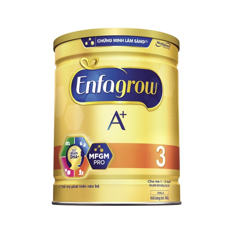 Sữa bột Enfagrow A+ 3 (900g)-Hộp móp-HSD T2/2022