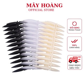 Móng nhọn vỉ tập vẽ  bịch 10 vỉ 240 móng